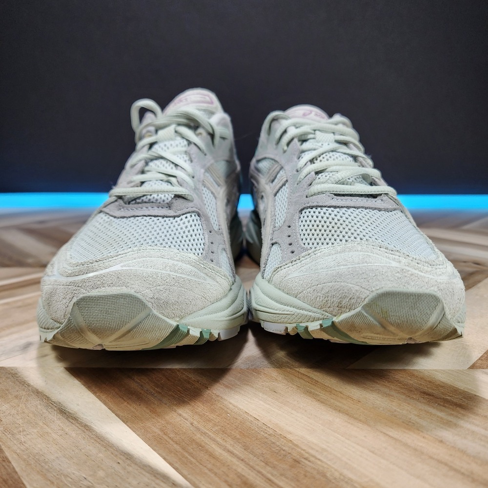 ASICS Gel-Kayano 14 Light Sage Smoke Grey Mens Shoes 1201A161-023 Size 11 - Picture 4 of 13